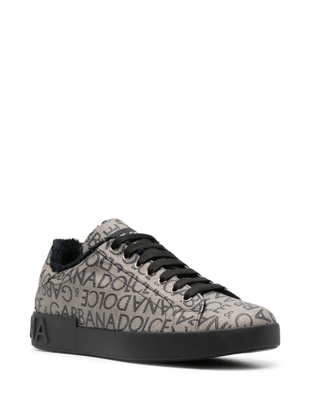 Dolce & Gabbana Portofino Jacquard Sneakers
