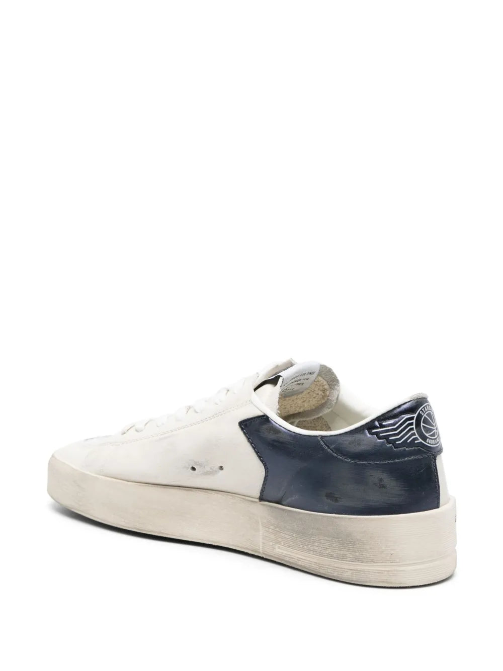 Golden Goose Stardan Leather Low-Top Sneakers