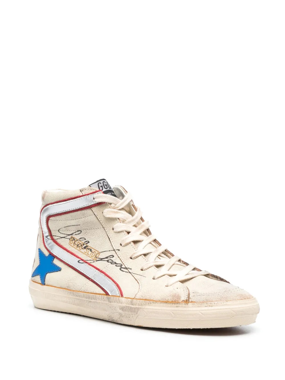 Golden Goose Slide High-Top Sneakers