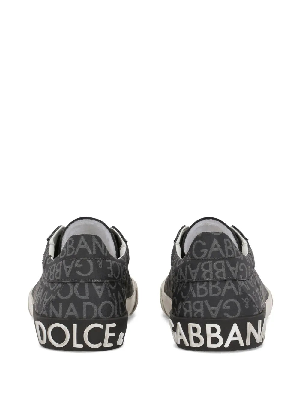 Dolce & Gabbana Portofino Logo-Print Sneakers