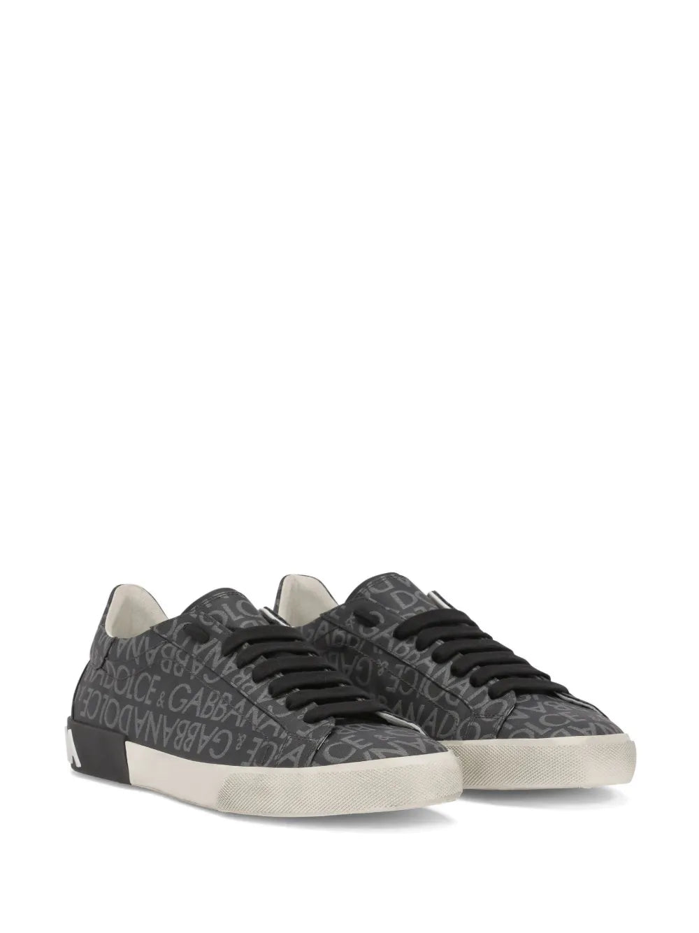 Dolce & Gabbana Portofino Logo-Print Sneakers