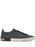 Dolce & Gabbana Portofino Logo-Print Sneakers