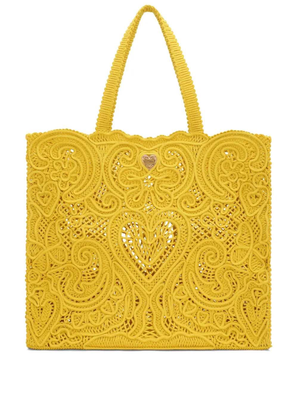 Dolce & GabbanaBeatrice lace-detail tote bag
