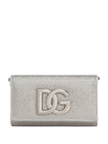 Dolce & Gabbanalogo-plaque crystal-embellished crossbody bag