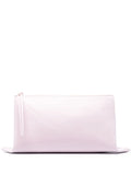 Jil Sanderlogo-embossed clutch bag