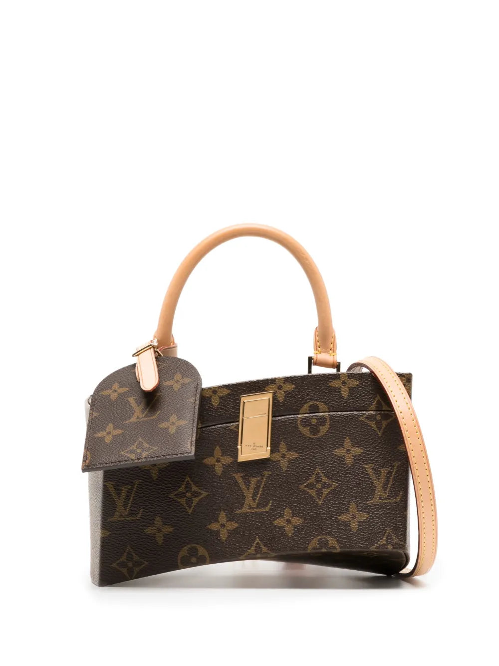 Pre-OwnedLouis Vuitton Pre-Ownedx Frank Gehry 2014 Twisted Box two-way bag