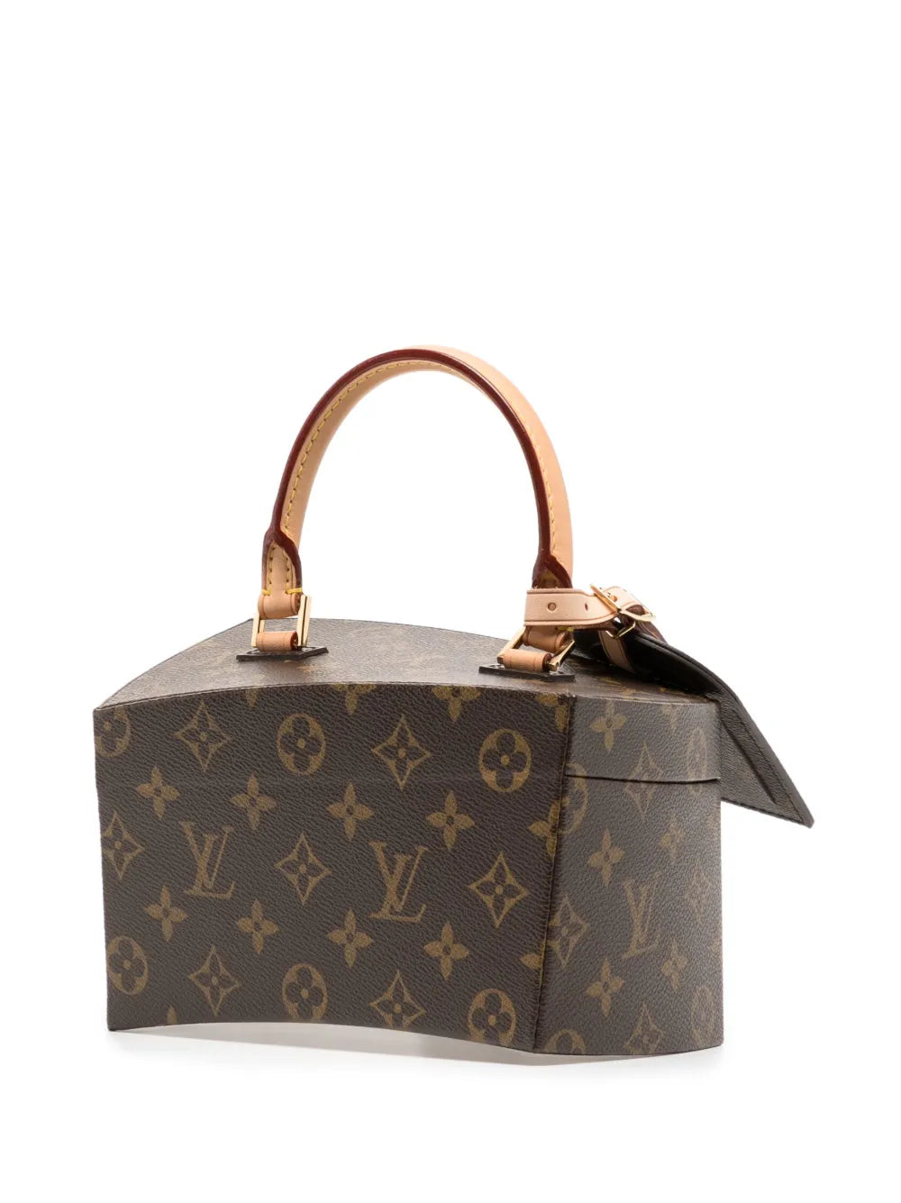 Pre-OwnedLouis Vuitton Pre-Ownedx Frank Gehry 2014 Twisted Box two-way bag