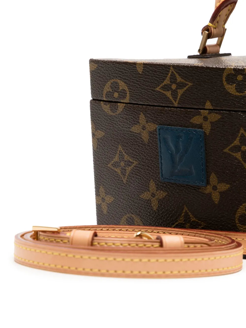 Pre-OwnedLouis Vuitton Pre-Ownedx Frank Gehry 2014 Twisted Box two-way bag