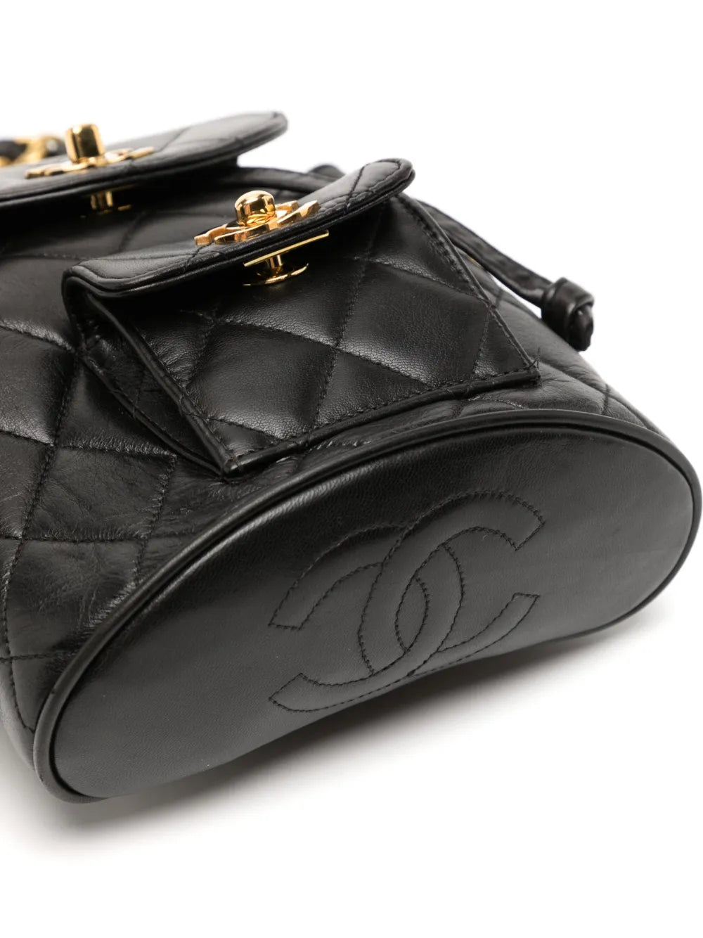 Pre-OwnedCHANEL Pre-Owned1992 mini Duma backpack