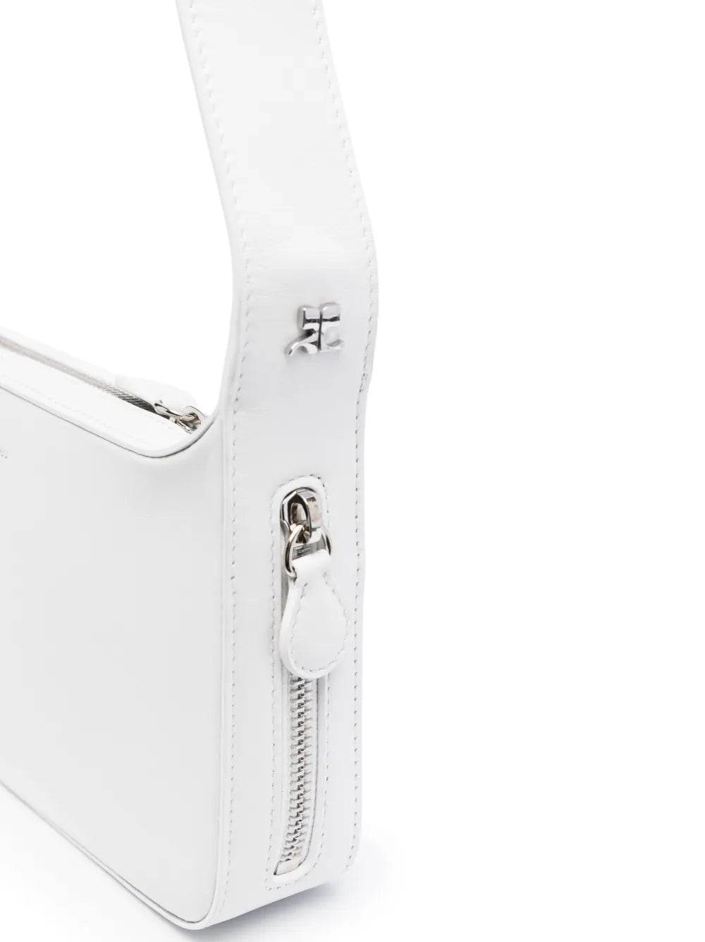 Courr?eszip-fastening shoulder bag