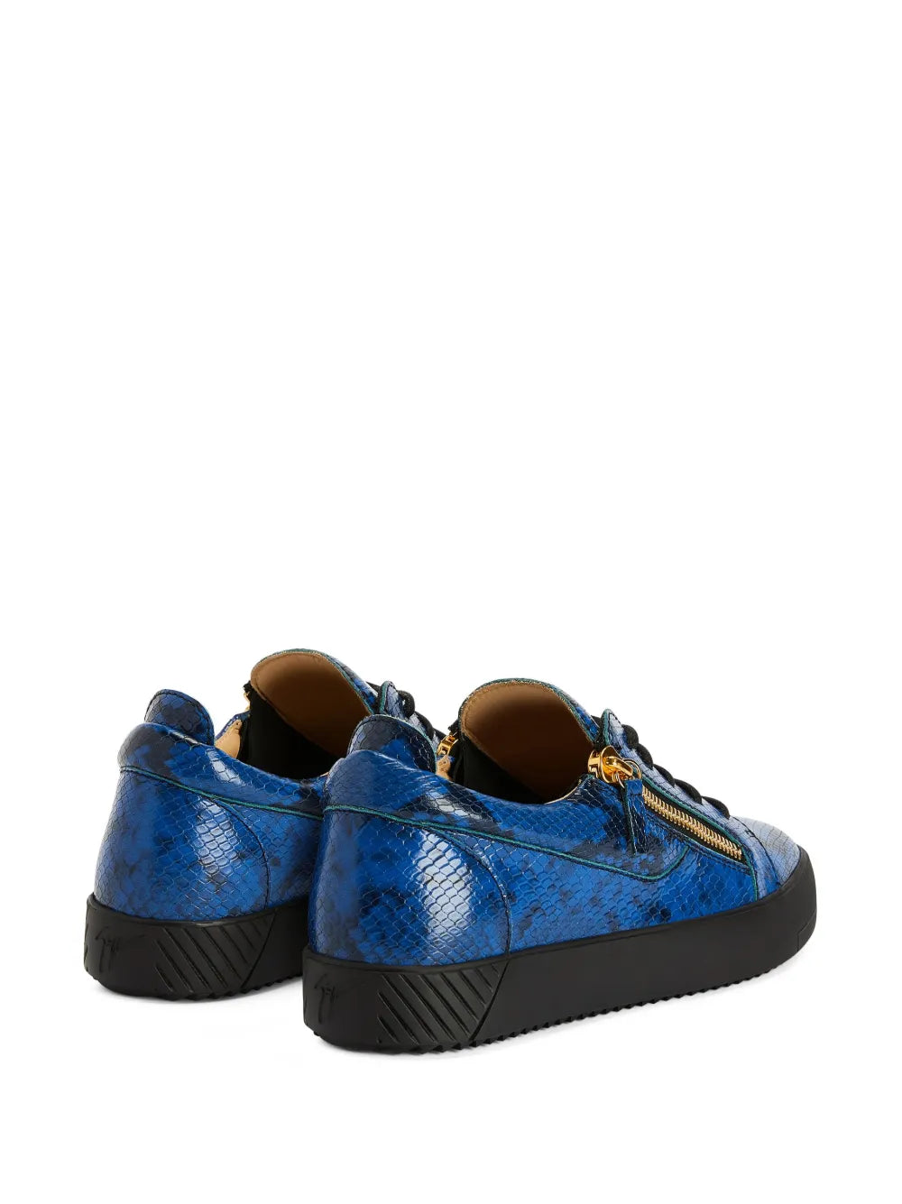 Giuseppe Zanotti Frankie Double-Zip Low-Top Sneakers