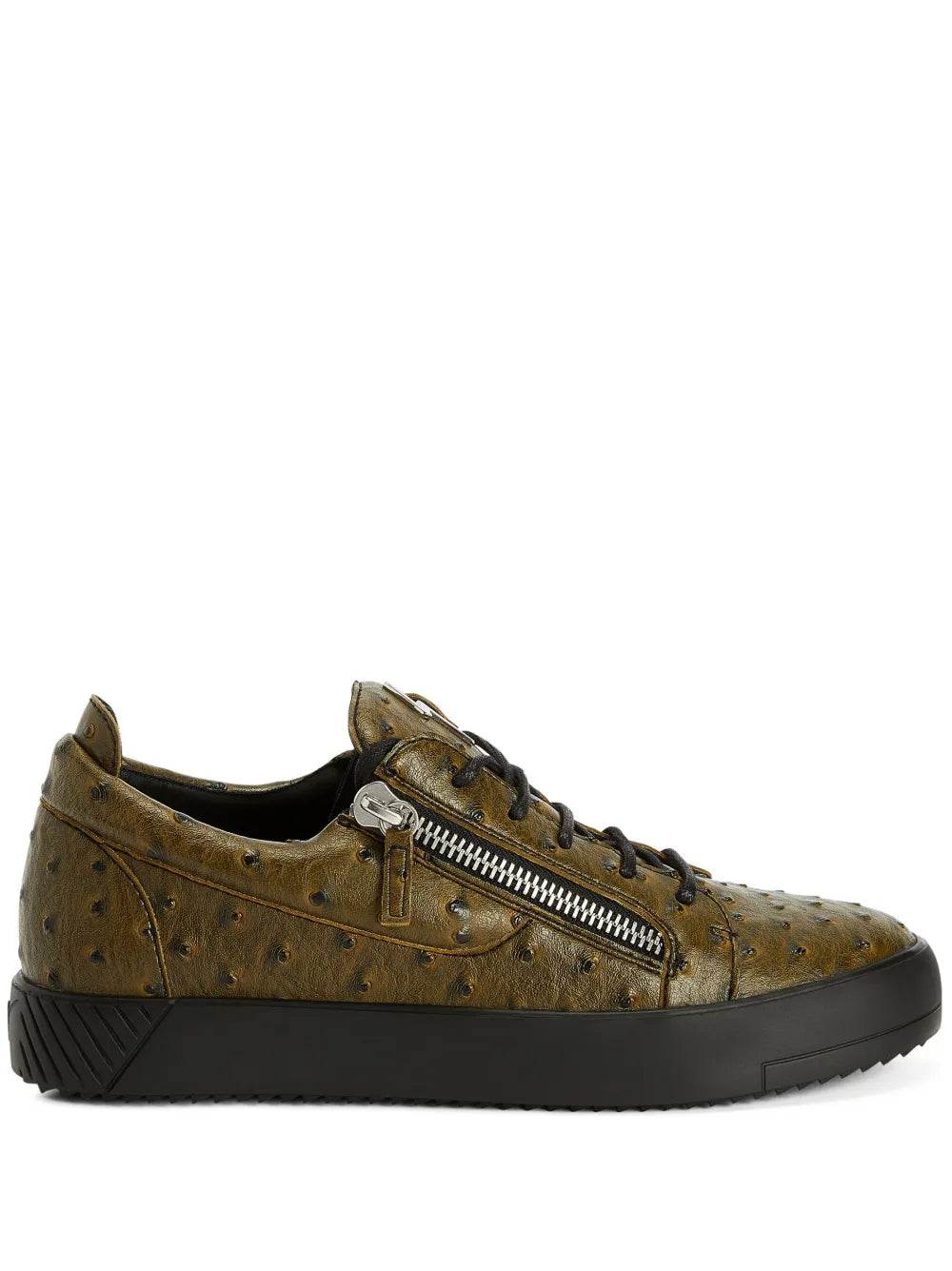 Giuseppe Zanotti Frankie Double-Zip Low-Top Sneakers