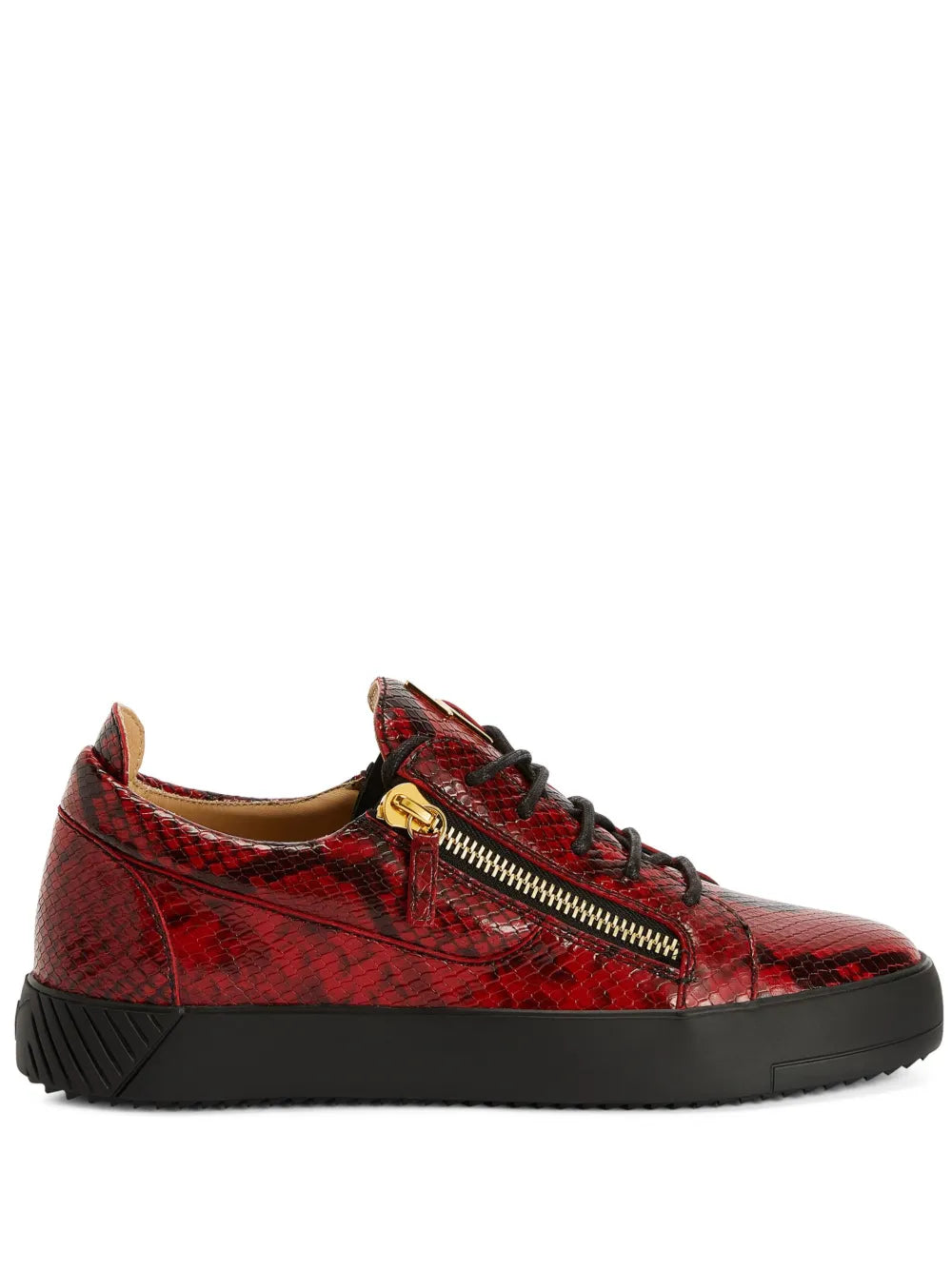 Giuseppe Zanotti Frankie Double-Zip Low-Top Sneakers