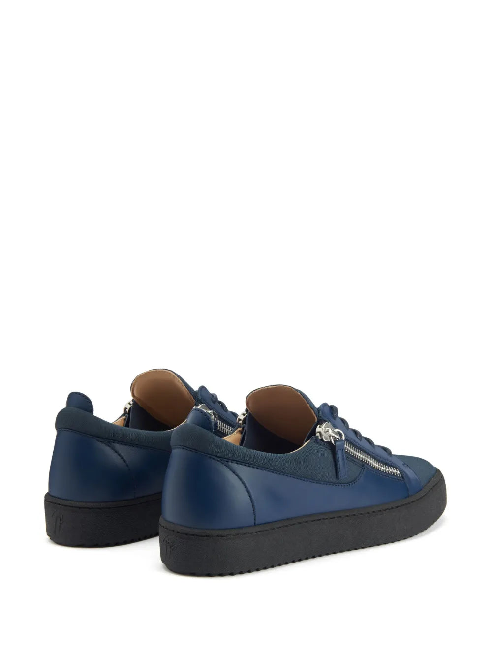 Giuseppe Zanotti Frankie Double-Zip Low-Top Sneakers