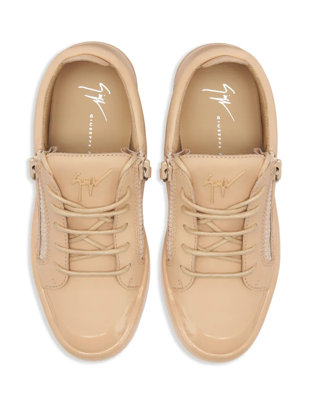 Giuseppe Zanotti Gail Match Low-Top Leather Sneakers