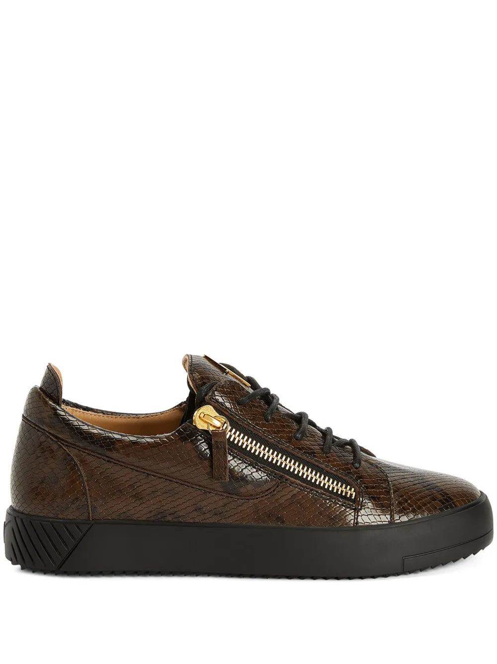 Giuseppe Zanotti Frankie Double-Zip Low-Top Sneakers