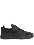 Giuseppe Zanotti Gz 94 Crystal-Embellished Double-Zip Low-Top Sneakers