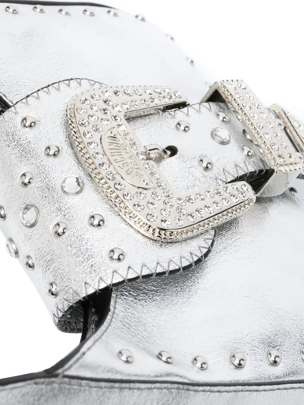 MOSCHINO JEANSbuckle-detail tote bag