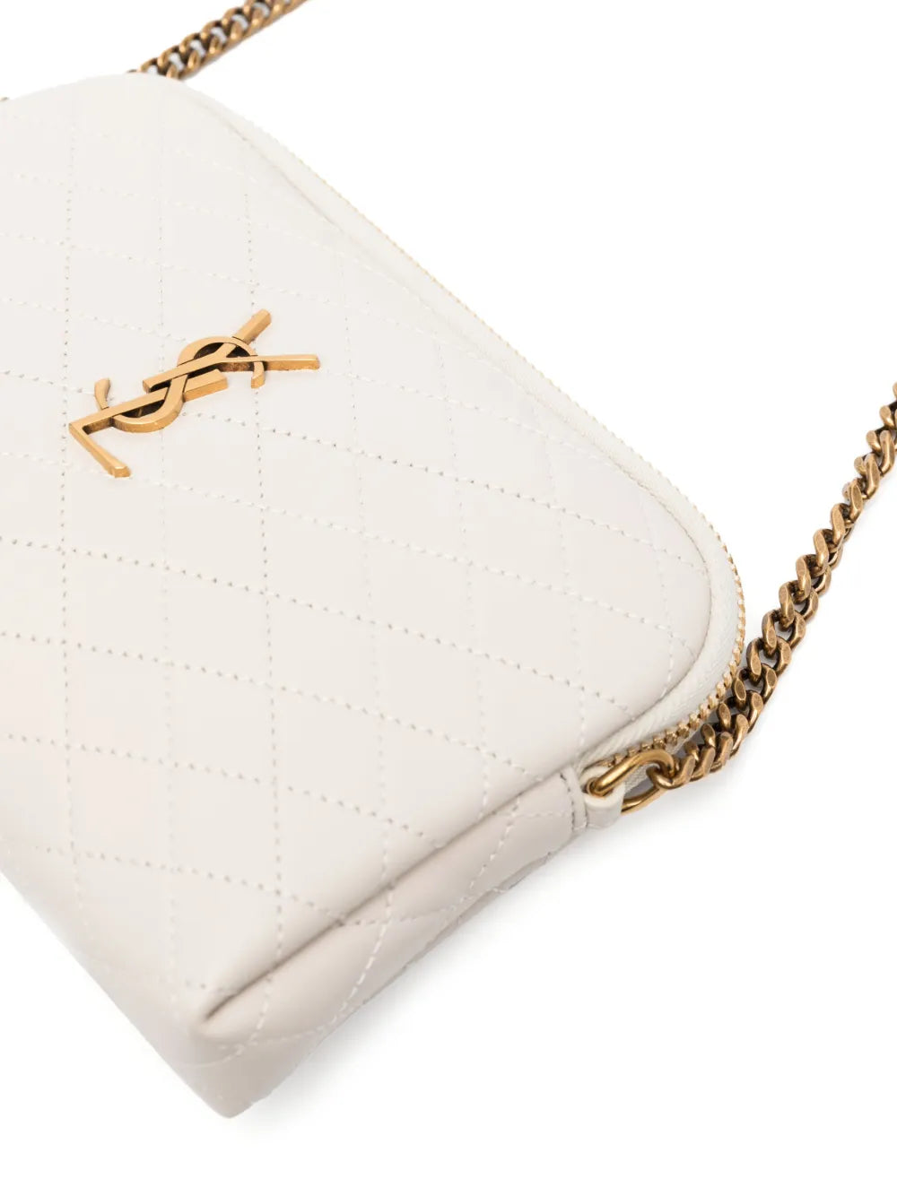 Saint LaurentGaby quilted-leather crossbody bag