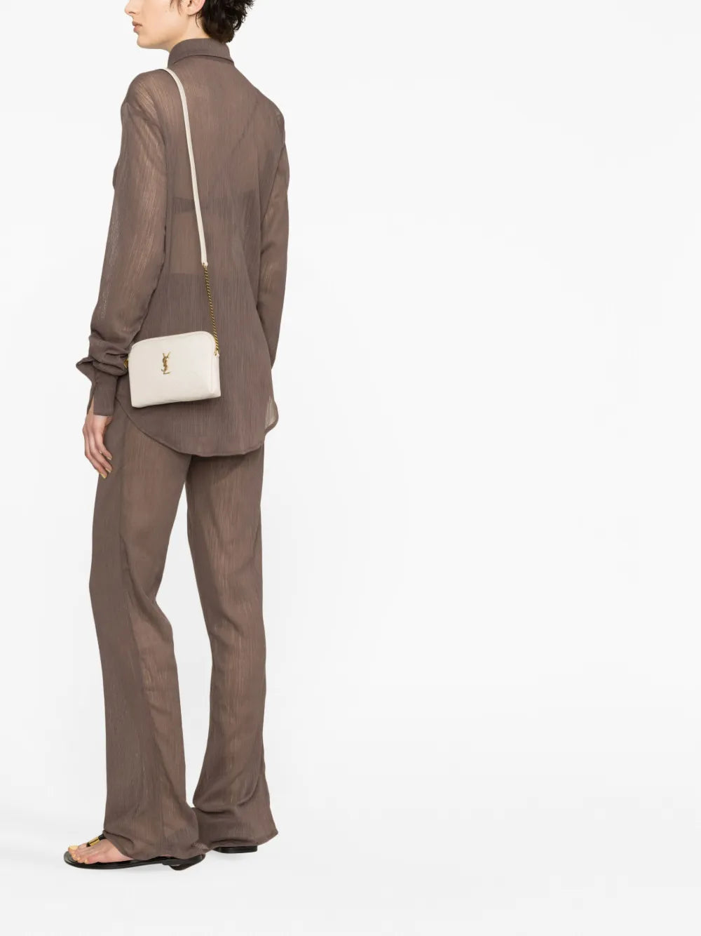 Saint LaurentGaby quilted-leather crossbody bag