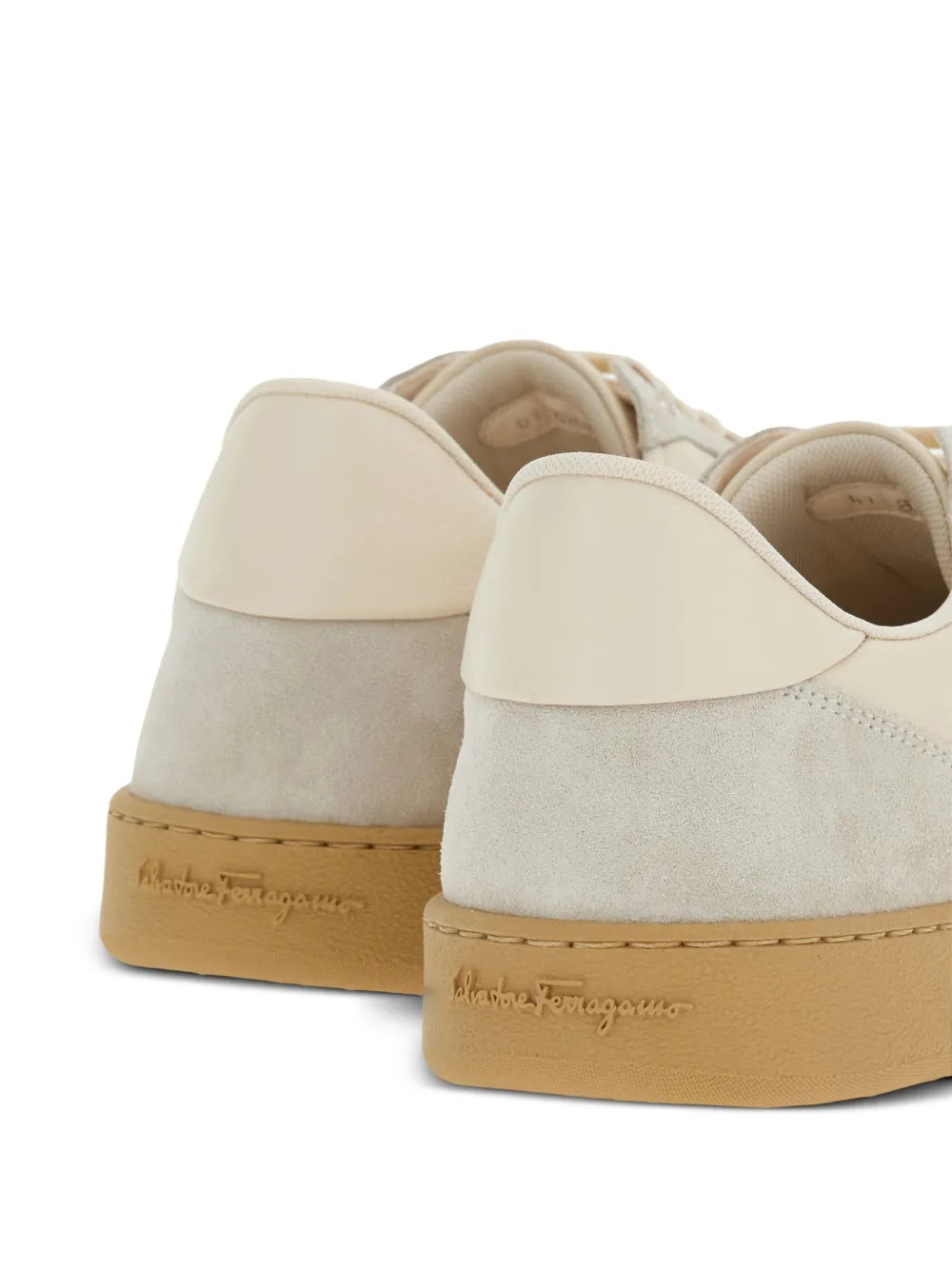 Ferragamo Logo-Debossed Low-Top Sneakers