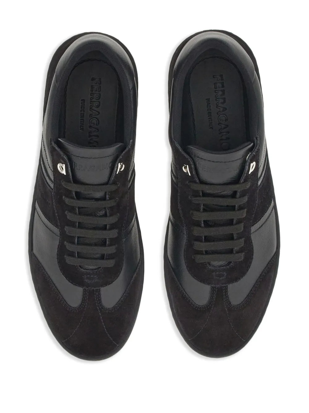 Ferragamo Logo-Debossed Low-Top Sneakers