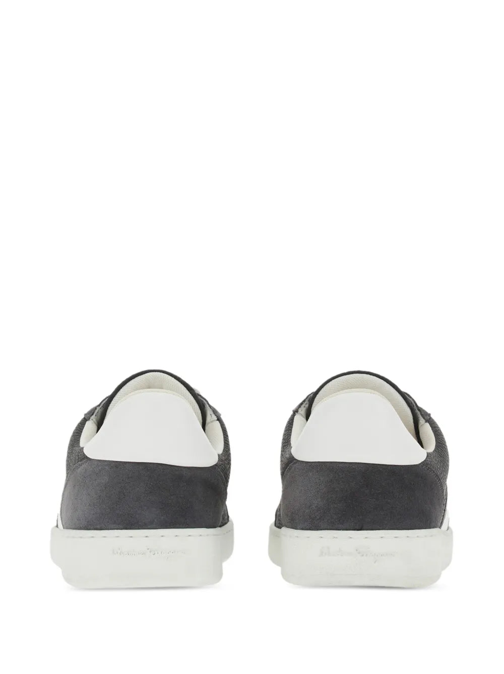 Ferragamo Logo-Embossed Leather Sneakers