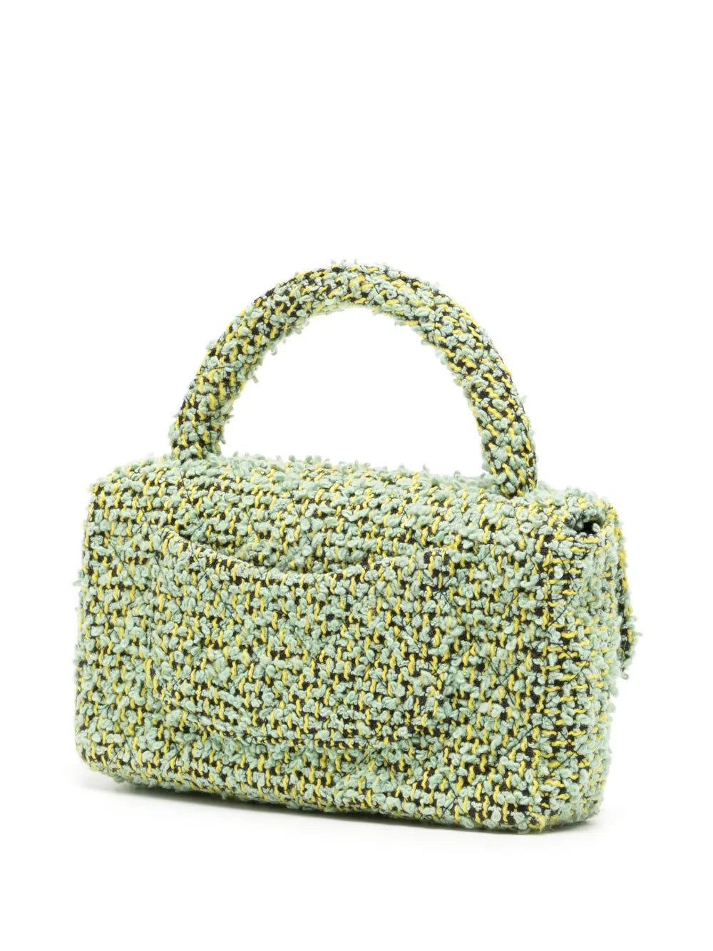 Pre-OwnedCHANEL Pre-Owned1992 tweed CC turn-lock bag
