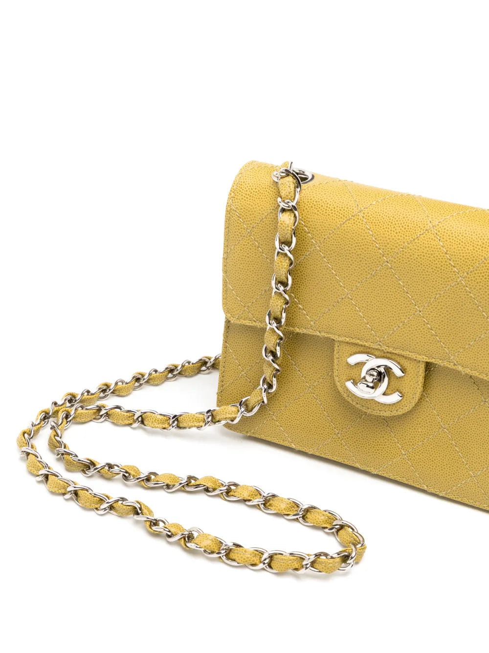 Pre-OwnedCHANEL Pre-Owned1998 mini square Classic Flap shoulder bag