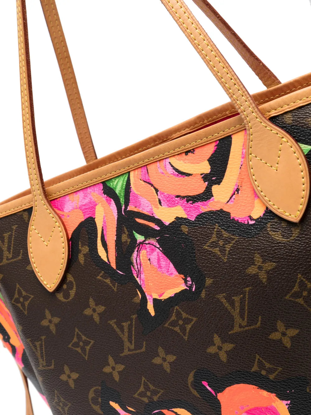 Pre-OwnedLouis Vuitton Pre-Ownedx Stephen Sprouse 2009 Neverfull MM bag