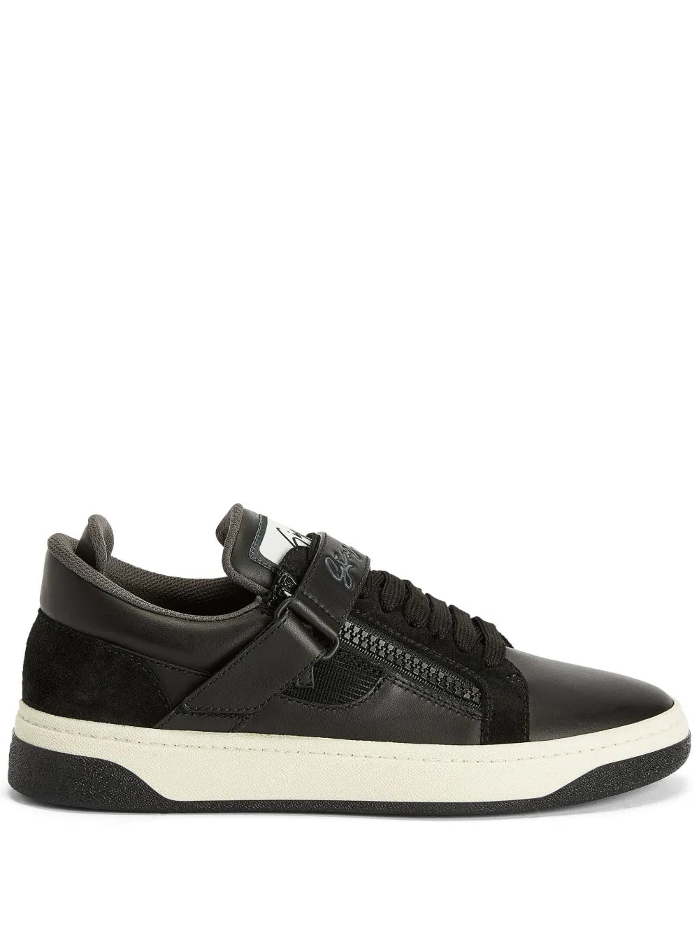 Giuseppe Zanotti Gz94 Touch-Strap Double-Zip Low-Top Sneakers