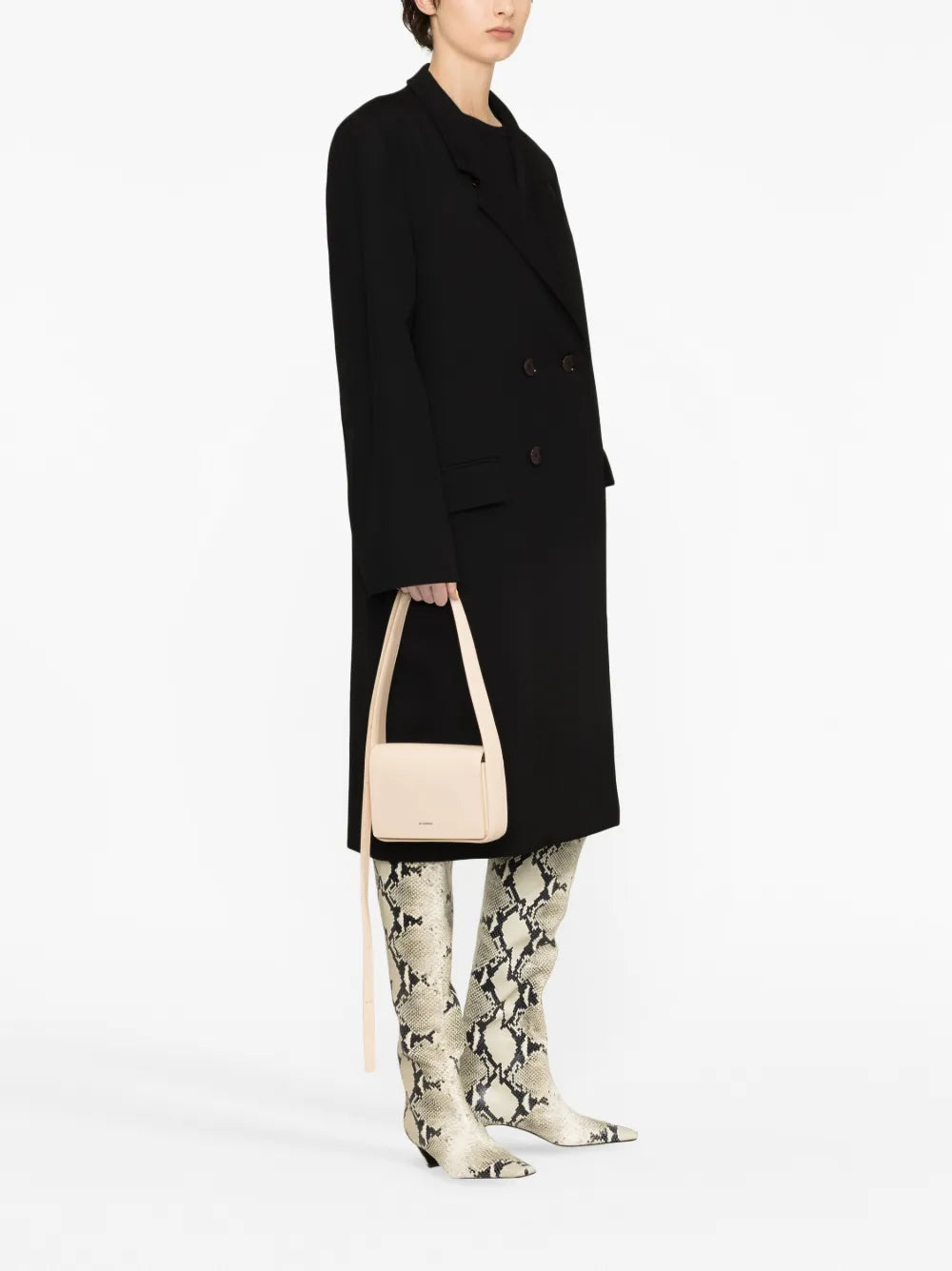 Jil Sanderleather shoulder bag