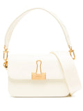 Off-Whitelogo-plaque shoulder bag