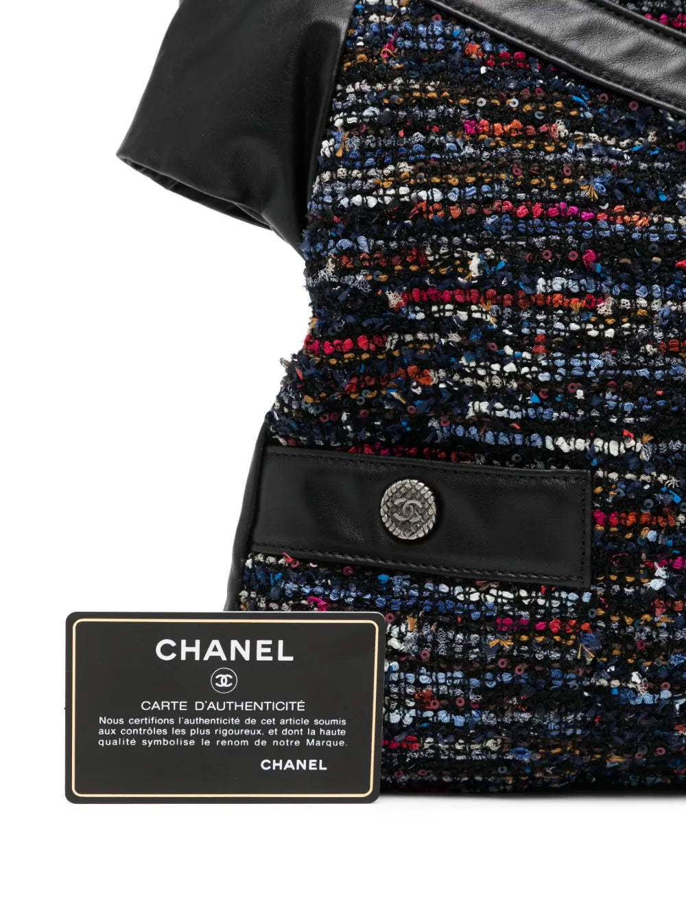 Pre-OwnedCHANEL Pre-Owned2014 jacket motif shoulder bag
