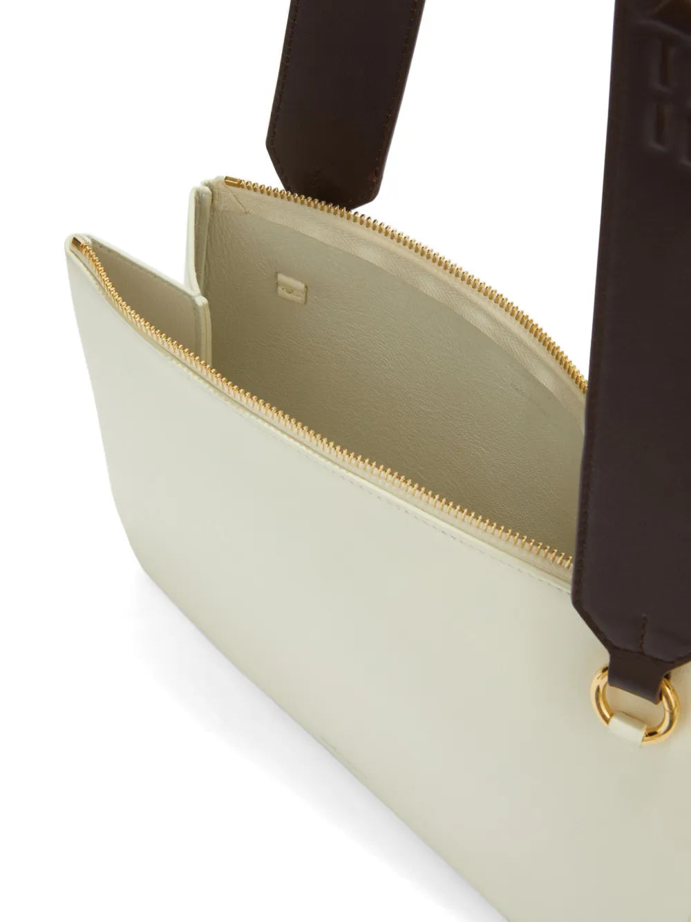 Jil SanderLink LG logo-strap leather crossbody bag