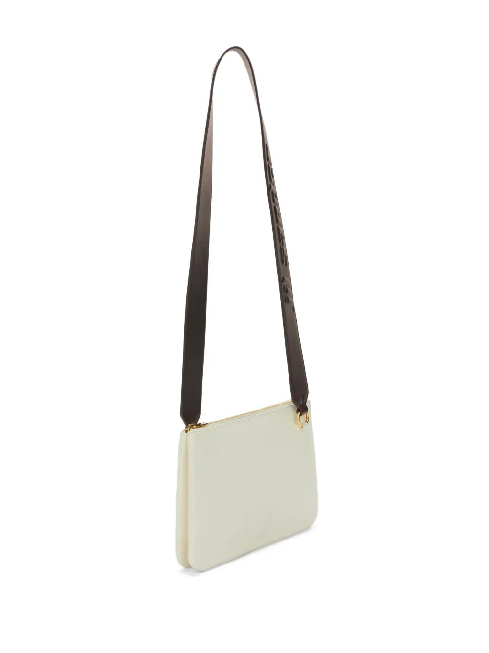 Jil SanderLink LG logo-strap leather crossbody bag
