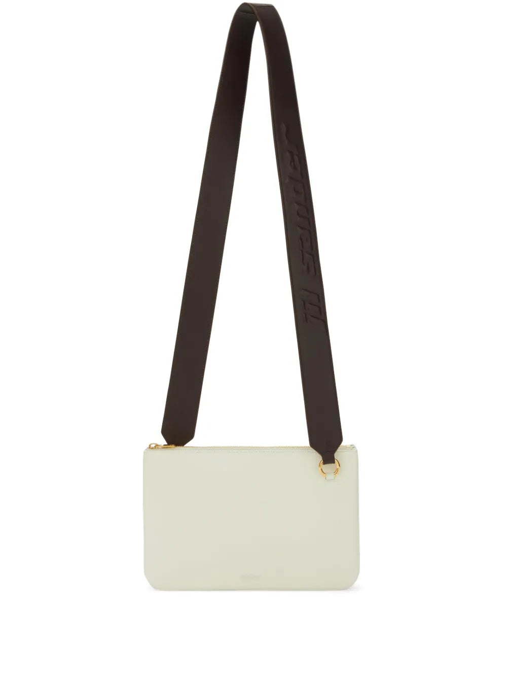 Jil SanderLink LG logo-strap leather crossbody bag