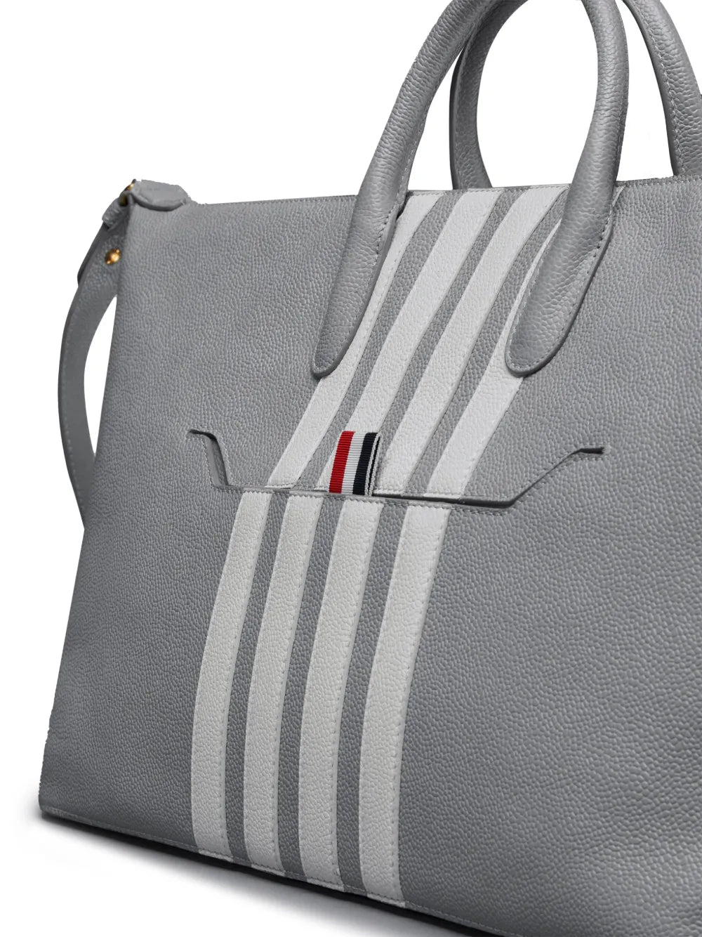 Thom Browne4-Bar Stripe tote bag