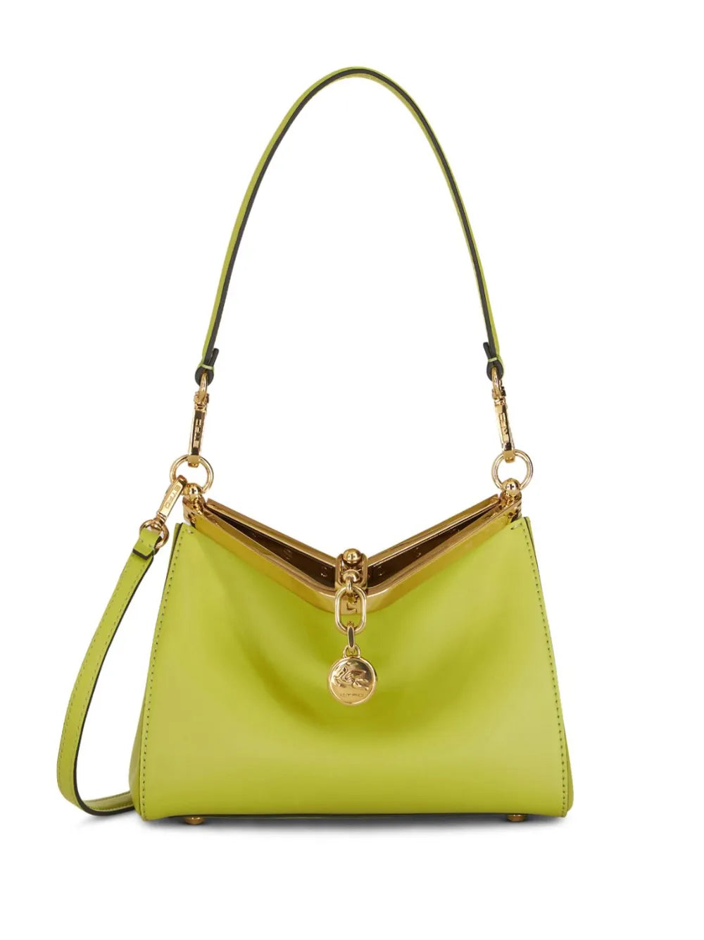 ETROVela leather shoulder bag