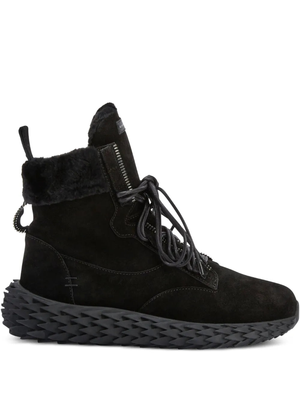Giuseppe Zanotti Urchin Lace-Up Shearling Sneakers