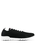 Kiton Logo-Embroidered Low-Top Sneakers