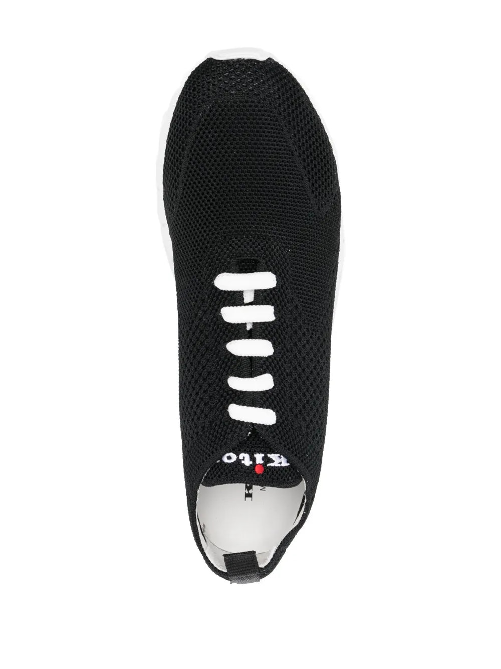 Kiton Logo-Embroidered Low-Top Sneakers