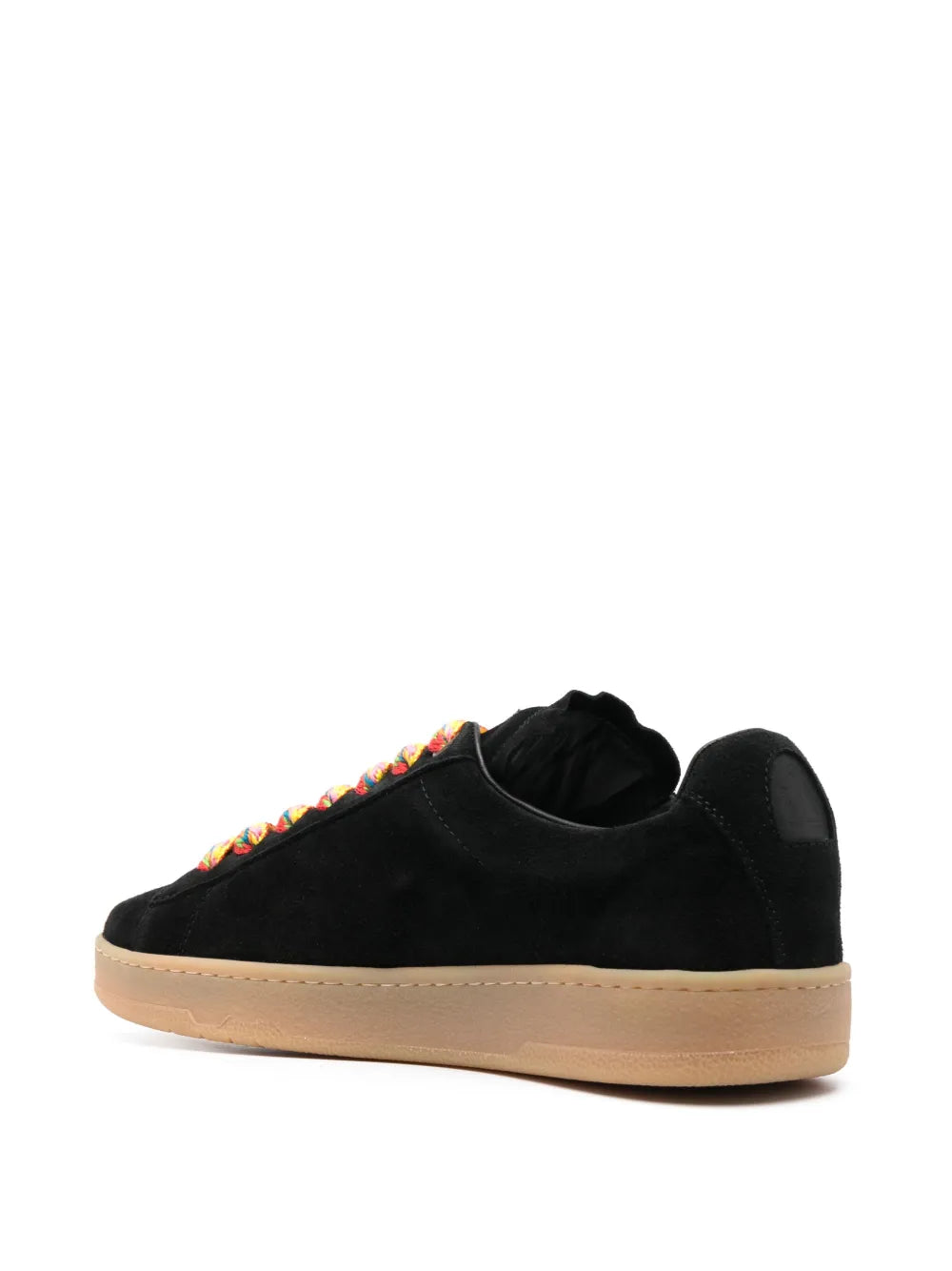 Lanvin Suede Low-Top Sneakers