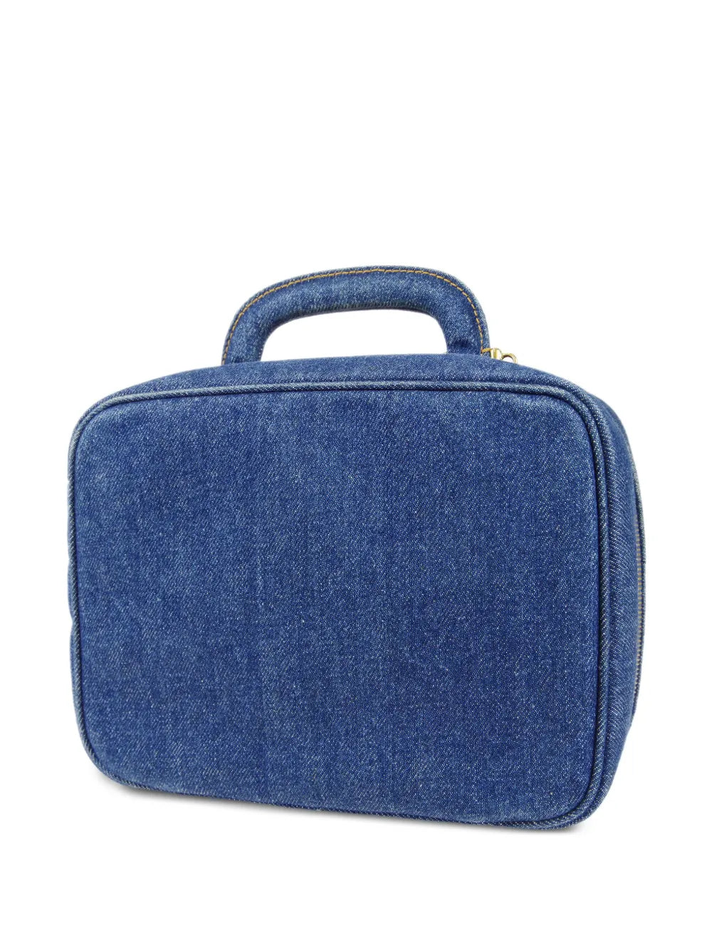 Pre-OwnedCHANEL Pre-Owned1997 CC two-way denim vanity bag
