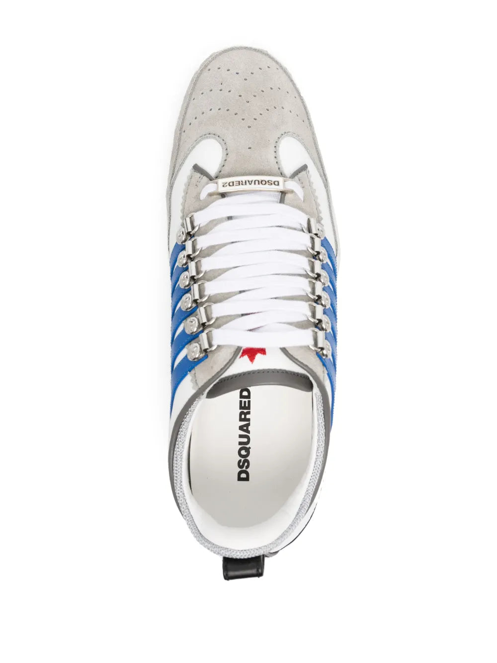 Dsquared2 Boxer Striped Low-Top Sneakers
