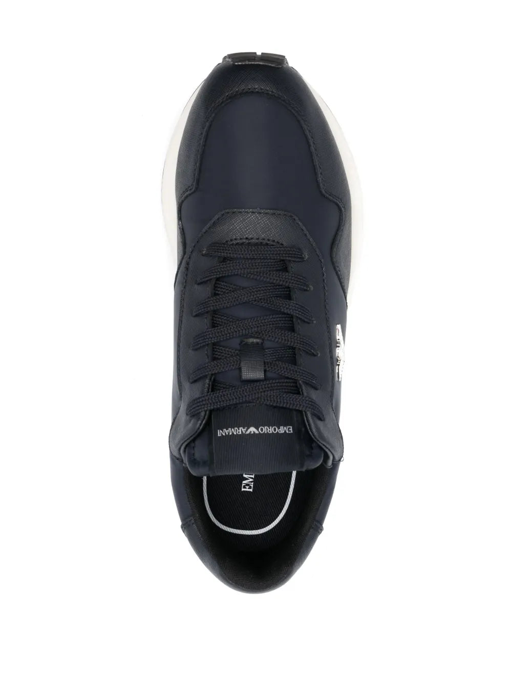 Emporio Armani Logo-Appliqu Panelled Sneakers