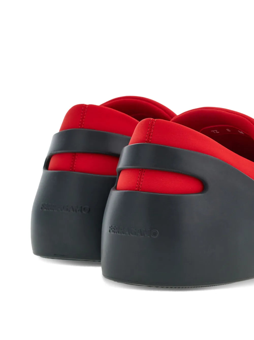 Ferragamo Hybrid Logo-Patch Panelled Sneakers