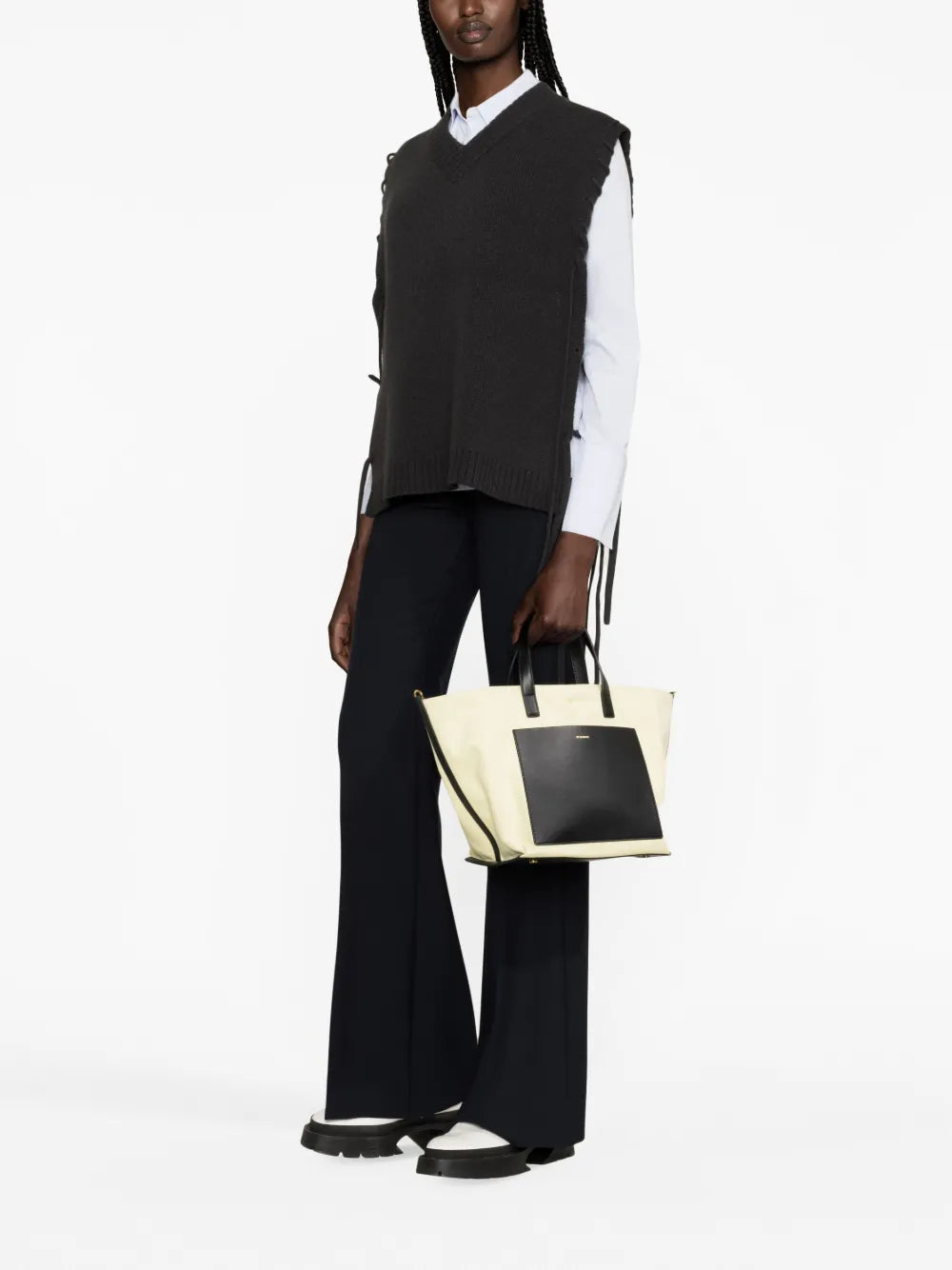 Jil Sandersmall Wander canvas tote bag