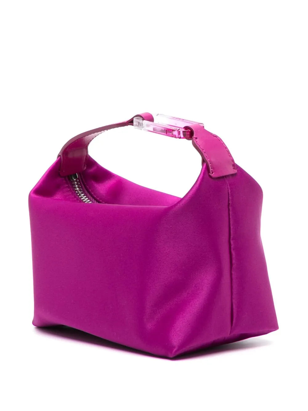 E?AMoon satin top-handle bag