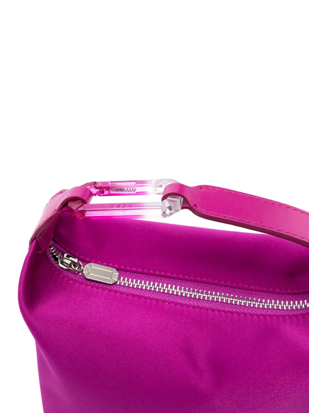 E?AMoon satin top-handle bag